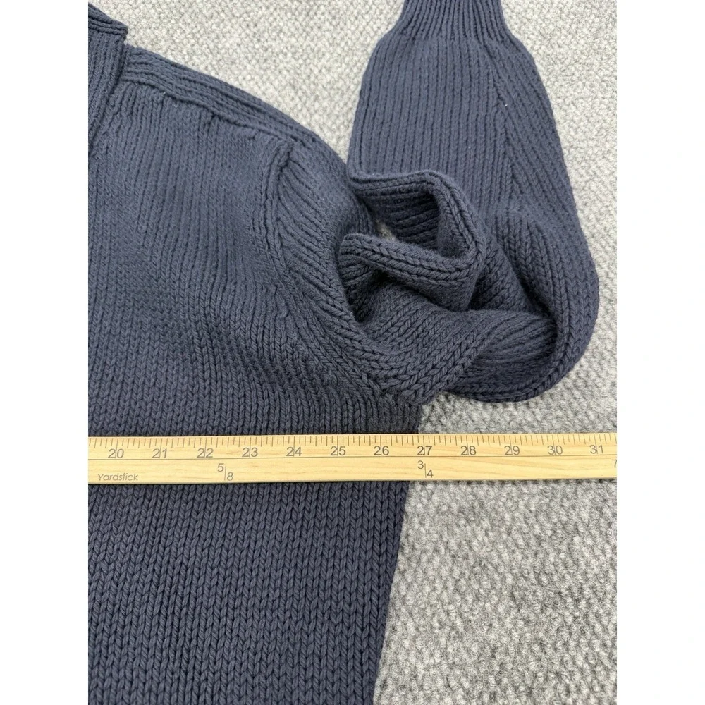Polo Ralph Lauren Men's XXL Navy Blue Shawl Collar Toggle Cardigan Knit Sweater